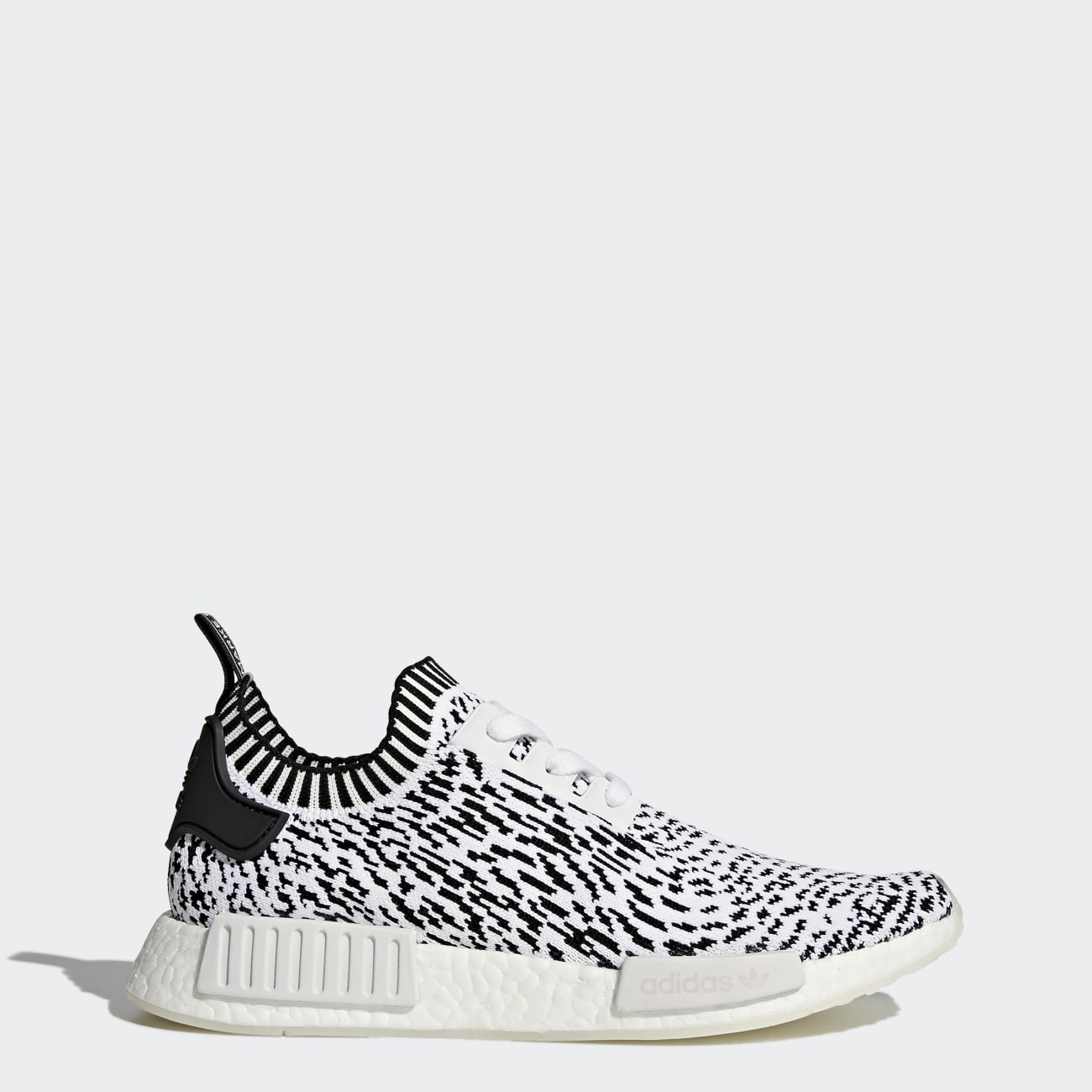 Adidas NMD_R1 Primeknit Férfi Originals Cipő - Fehér [D68724]